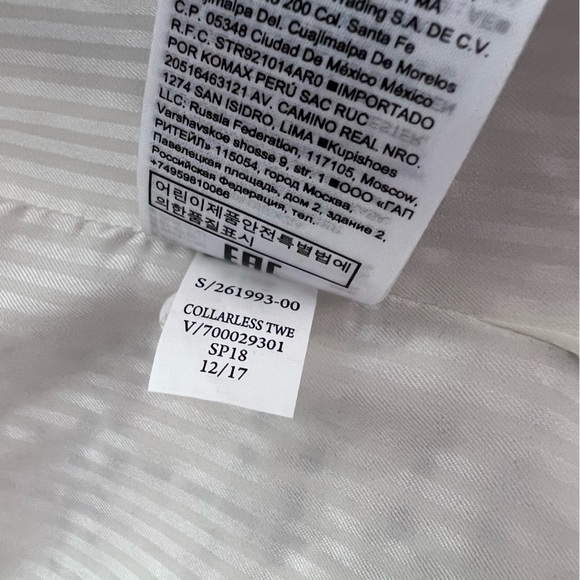 Banana Republic Women’s Tweed Blazer mod 60s Dress with bell sleeves size XS #17 - Picture 12 of 15